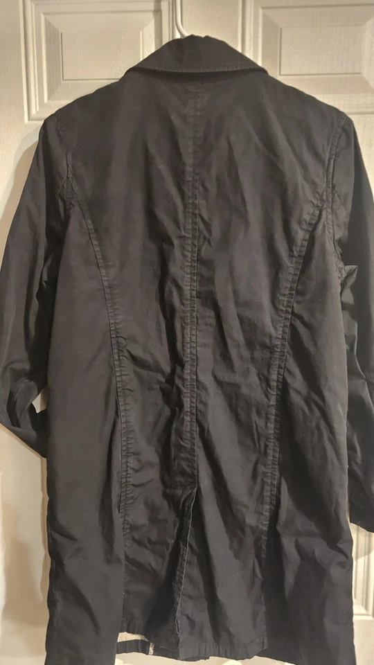 Women's Old Navy Black Coat Size Small - Image 4 of 4