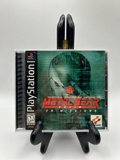 Metal Gear Solid: VR Missions (Sony PlayStation 1, 1999) PS1 CIB W/Reg Tested