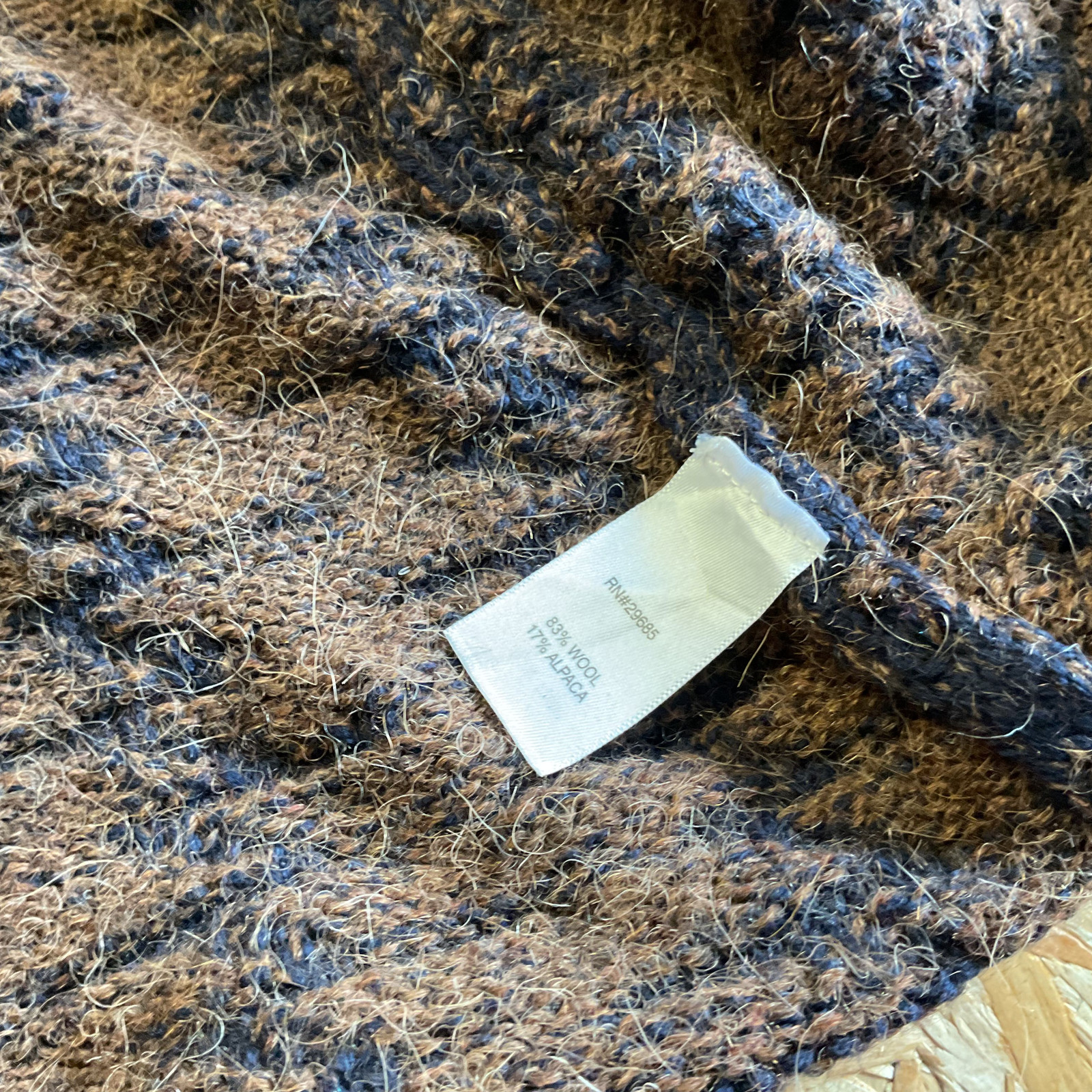 Pendleton Wool and Alpaca Blend Long Open Jumper … - image 6