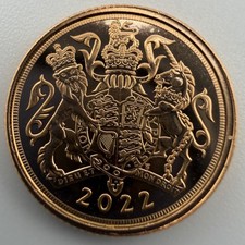 2022 Gold Quarter Sovereign – Queen Elizabeth II Platinum Jubilee – 22ct Gold 2g
