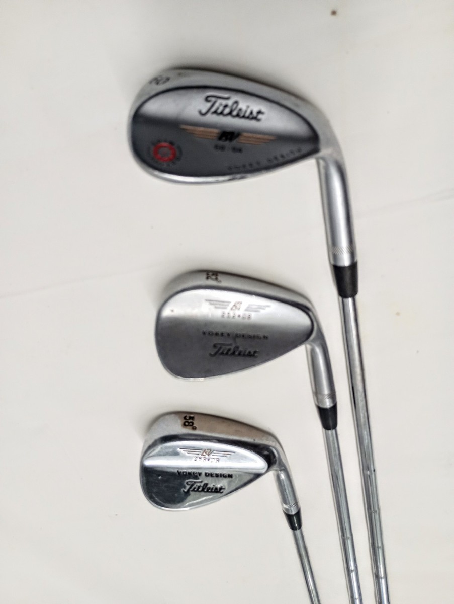 Titleist Vokey BV Wedge 52°,58° & 60° Wedge Set RH | eBay