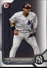 Jasson Dominguez 2022 Bowman Prospects New York Yankees #BP-98