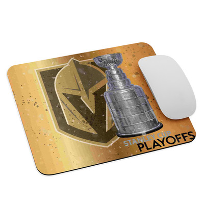 Vegas Golden Knights NHL Mouse Pad Stanley Playoffs 2026 9.5x7.75 inch