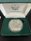 1989 American 1oz Silver Eagle BU Bullion Coin US $1 Dollar