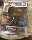 Funko Pop! Plus One Piece Monkey D. Luffy #1900 Bronze Vinyl Figure