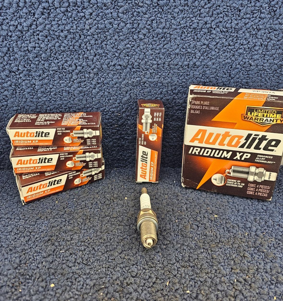 QTY 4 Autolite XP3924 Iridium XP Spark Plug Fits 1986-1987 Chevrolet Corvette