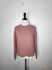 VUORI Sedona Crewneck Sweatshirt Women's Small Long Sleeve Pink Mauve