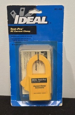 NEW IDEAL 61-450 Test-Pro AC Current Clamp Accessory Digital Test-Pro Multimeter