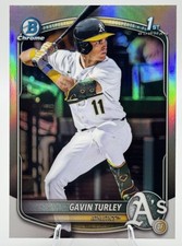 2025 Bowman Draft - Chrome Gavin Turley 1st Bowman #BDC-28 Refractor (RC)