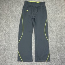 Under Armour Pants Womens Size M Gray Semi Fitted Straight Track Active