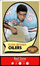 1970 Topps - #43 Elvin Bethea EX. HOF