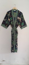 indian cotton kimono robe vintage 100 Cotton kimono Robes ,Sleepwear Bath Robes