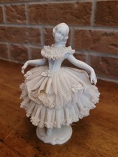 Statuetta in ceramica ballerina. 15x12 