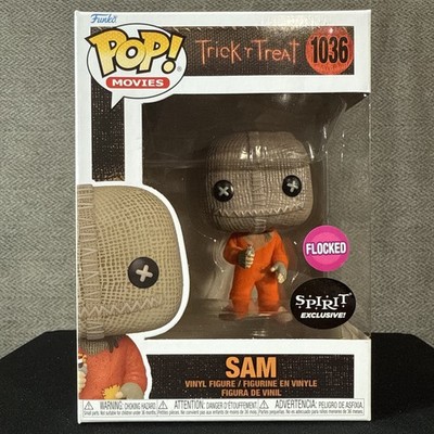 Funko Pop! Movies Trick 'r Treat #1036 Sam Flocked Spirit Exclusive w/Protector