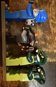 LEGO NINJAGO: Jay ZX 9553 Lizaru 9557 Spitta 9569 Bytar 9556 + Arena/Kendo Armor
