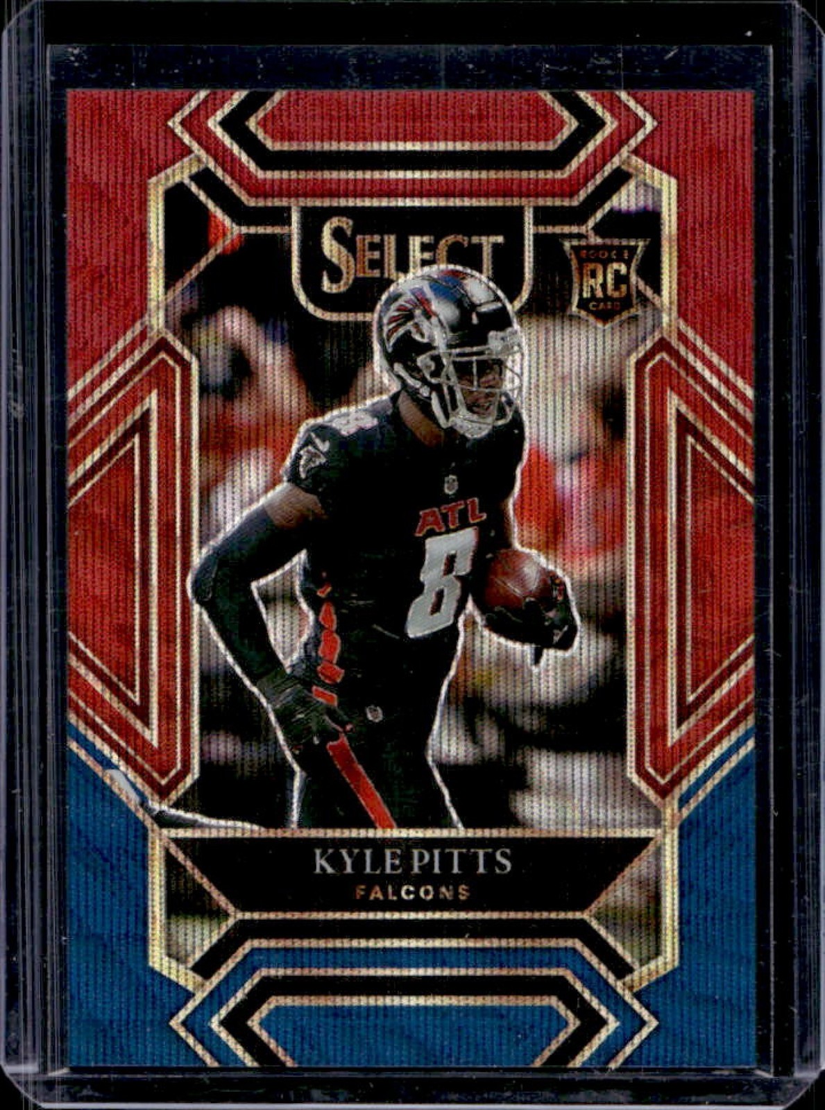2021 Select Kyle Pitts RC Tri Color Prizm Club #27/149 Falcons