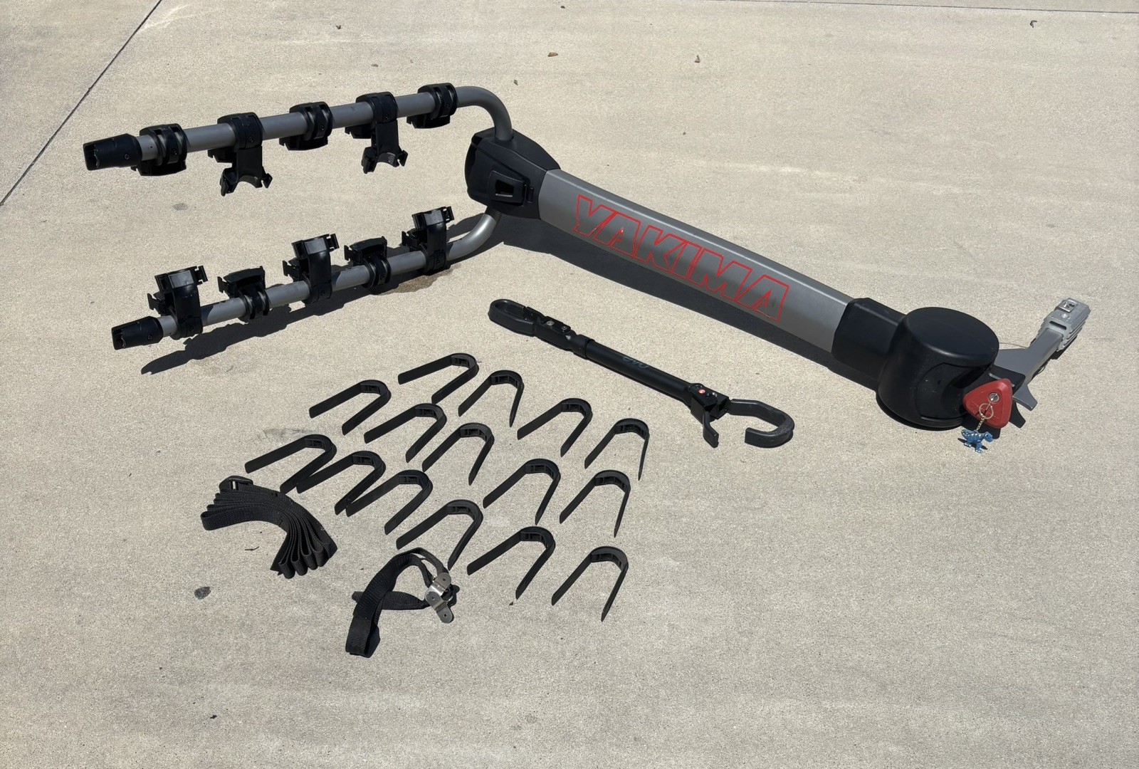 yakima 5 bike rack hitch mount