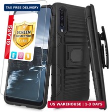 for Samsung Galaxy A20 Case, Galaxy A30 Case, Galaxy A50 Case (Black)