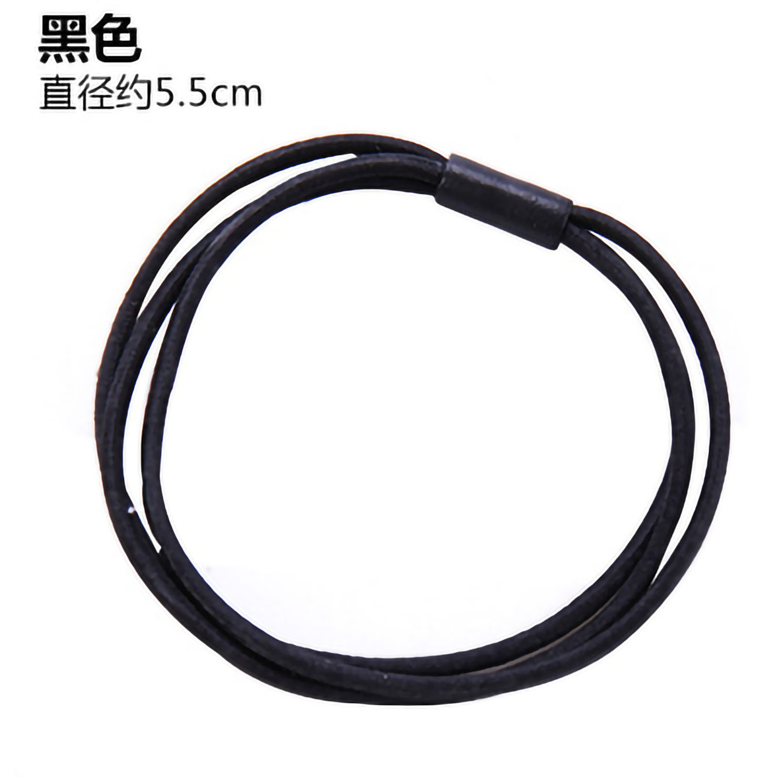 Hair Tie High Elasticity Simple Style Fashionable Durable Vibrant Color Hair HEN