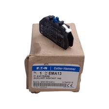 Eaton Cutler Hammer EMA13 Auxiliary Contact Block 600V 10A 6kV NO Normally Open