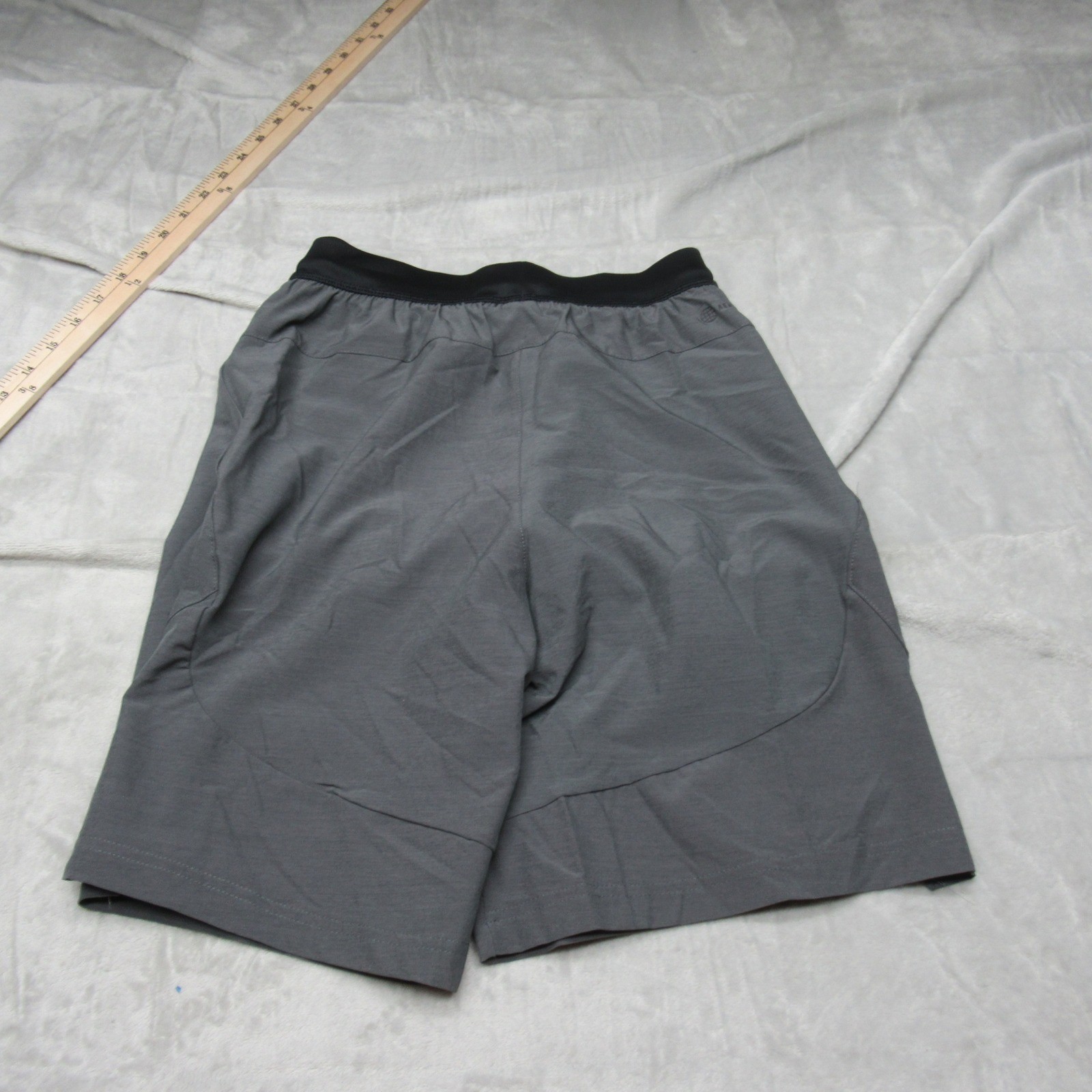 Adidas Mens Shorts XS Black Drawstring Performance Gym Training Axis Woven 3.0 thumbnail 2