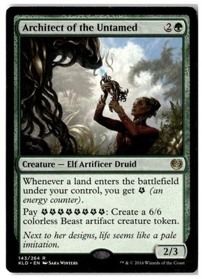 MTG Architect of the Untamed - Kaladesh Heavily Played English