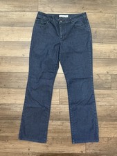 Chico's Platinum Denim Women s Size 1 Reg Dark Wash Bootleg Jeans