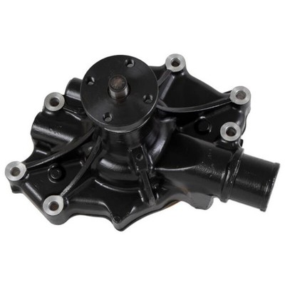 Small Block Ford Mustang Water Pump Reverse Rotation 5.0L Black 1986-93