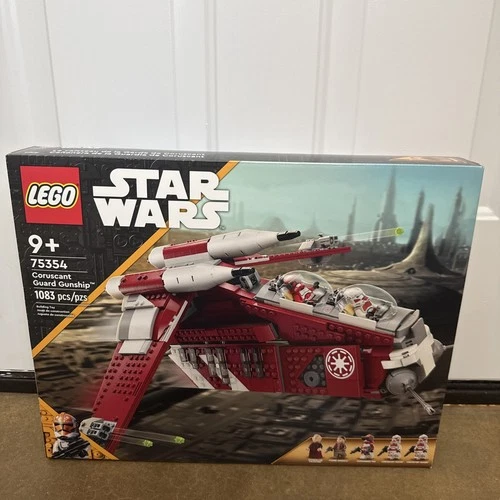 RETIRED NEVER OPENED LEGO Star Wars Coruscant Guard Gunship 75354