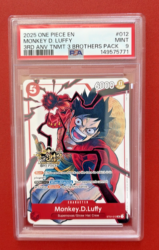 Monkey.D.Luffy - ST01-012 (3rd Anniversary Tournament 3 Brothers Pack) ST01-012 - Picture 2 of 3