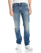 Levi's Men's 513 Slim Straight Jeans - Blue - Size 34 x 32 - NEW