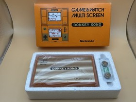 Nintendo Game & Watch DONKEY KONG DK-52 1982 French NEAR MINT IN BOX