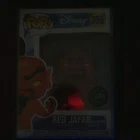 Funko Pop! Vinyl Disney Aladdin Red Jafar #356 Glow Chase Figure w/ Protector