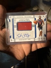 SHAKE MILTON 2021-22 National Treasures LL Game-Worn/Used Patch Autograph /49