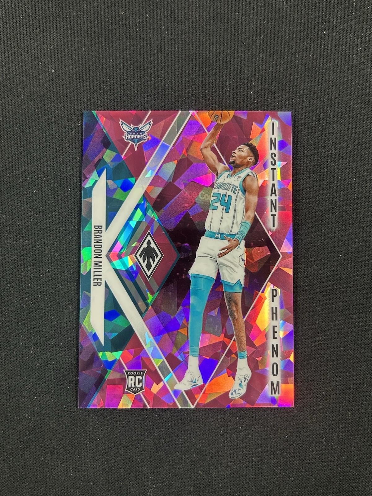2023 Panini Phoenix Instant Phenom Pink Ice #24 Brandon Miller /25