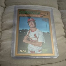 Topps 2026 Heritage Thomas Saggese St. Louis Cardinals #230 Chrome Gold /50