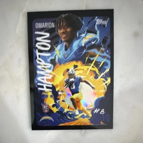 2025 Topps Chrome Omarion Hampton Base (RAW)