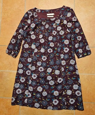 Feincordkleid Von Seasalt Cornwall Weinrot Gemustert Größe S