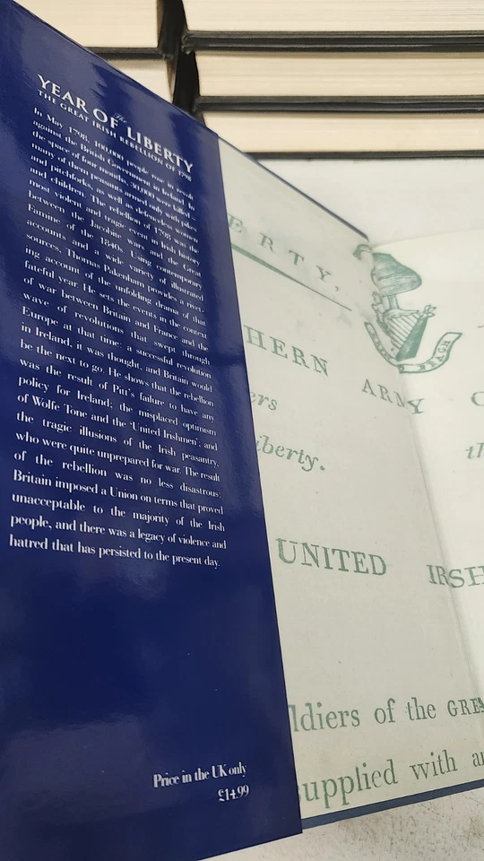 1798: The Year of Liberty,Thomas Pakenham HCDJ - Image 4 of 4