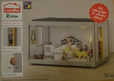 Lundby 60.1023 Doll's House Puppenhaus - ROOM 33 cm 1:18