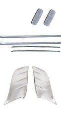 1954 54 Chevy Park Light Lens Gravel Guard Door And Fender Moldings Set 1954 54 Chevy Park Light Lens Gravel Guard Door And Fender Moldings Set