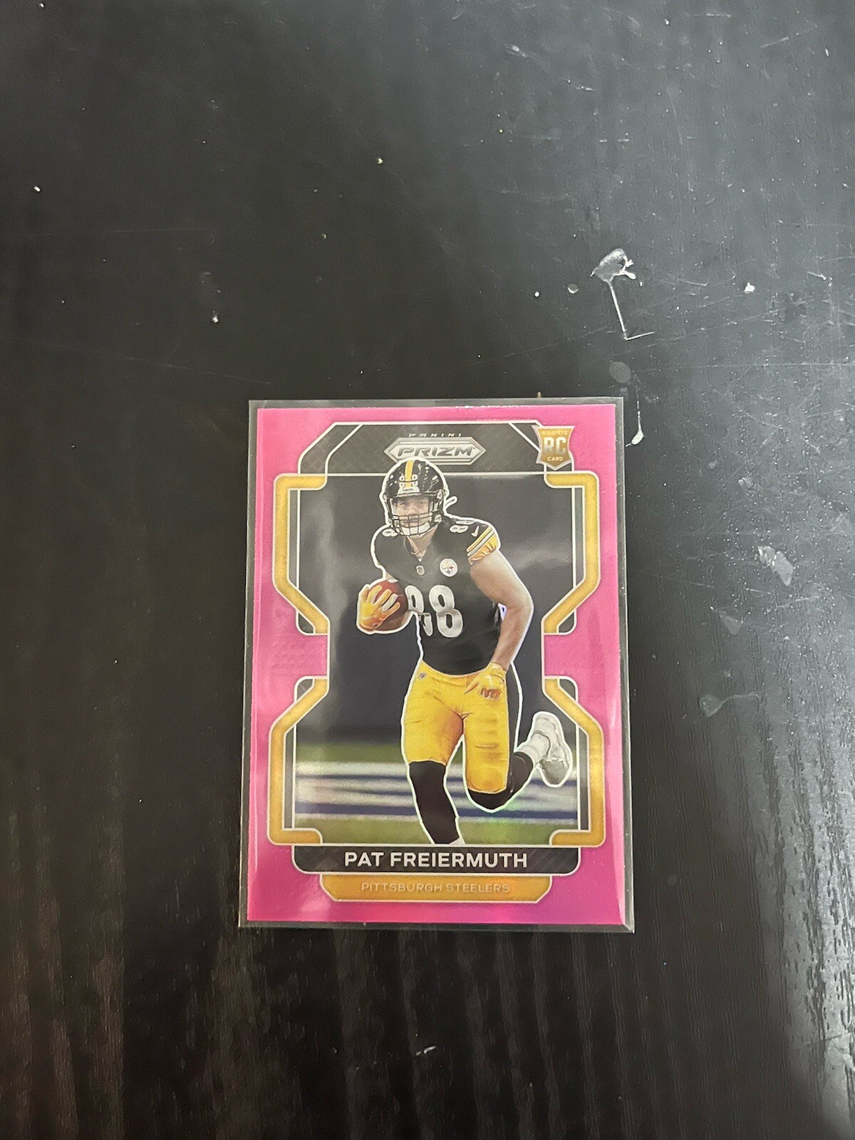 2021 Panini Prizm - Rookie Pink Prizm #362 Pat Freiermuth (RC)