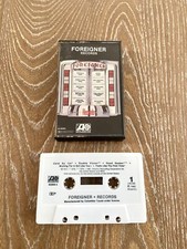 Foreigner Records Cassette Tape 1982 Atlantic Records