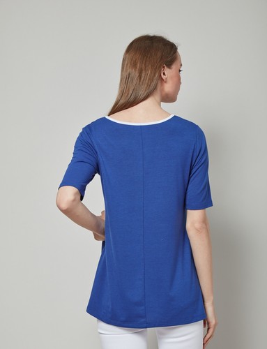 NEW! Timeless Charm Color Block Diem Top - Picture 3 of 7