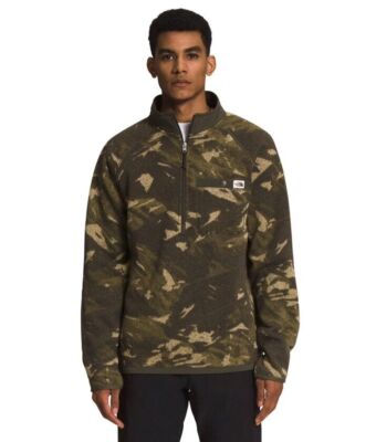 Mens The North Face Leo Gordon Lyon 2 1/2 Zip Jacket Black Fleece