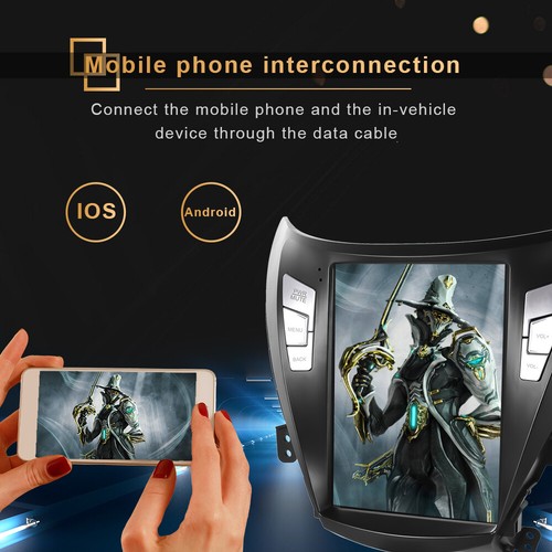 9.7" Android 10.1 Carplay Car Radio GPS w/ Camera For Hyundai Elantra 2011-2013 - Bild 9 von 12