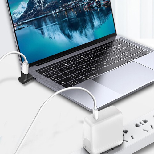 Right Down Angle 90 Degree USB 3.1 Type C Male To Female USB-C Adapter Converter - Picture 11 of 14