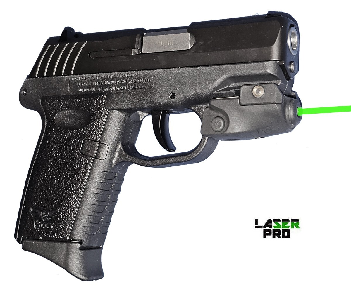 Green Rechargeable CR5 Laser Sight for SCCY CPX-1 CPX-2 - (GEN 3