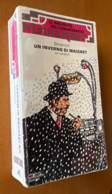 EIN WINTER VON MAIGRET Simenon 1980 DIE UNTERSUCHUNGEN DES KOMMISSARS MONDADORI Montec