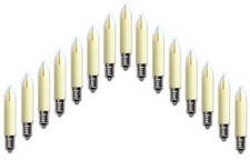 LED Filament Kleinschaftkerzen 14V 23V 34V 0,2W Ersatz f. Schwibbogen Lichterk.